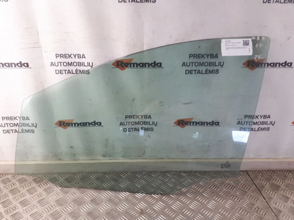 Front door window glass four-door – front left