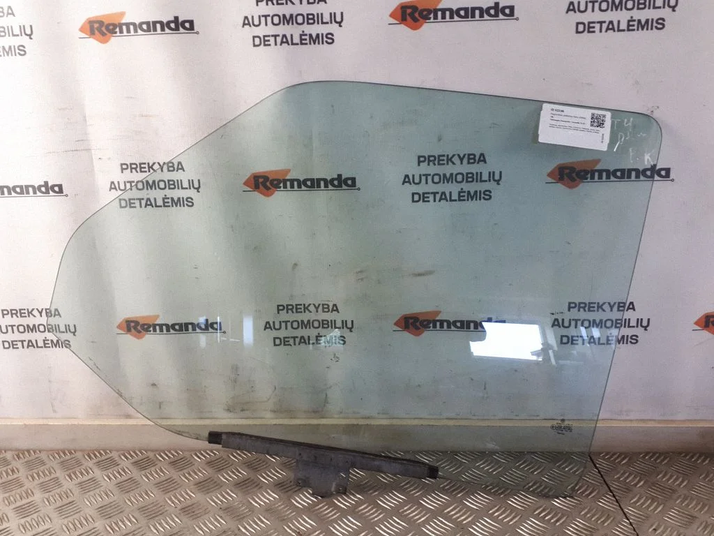 Front door window glass four-door – front left