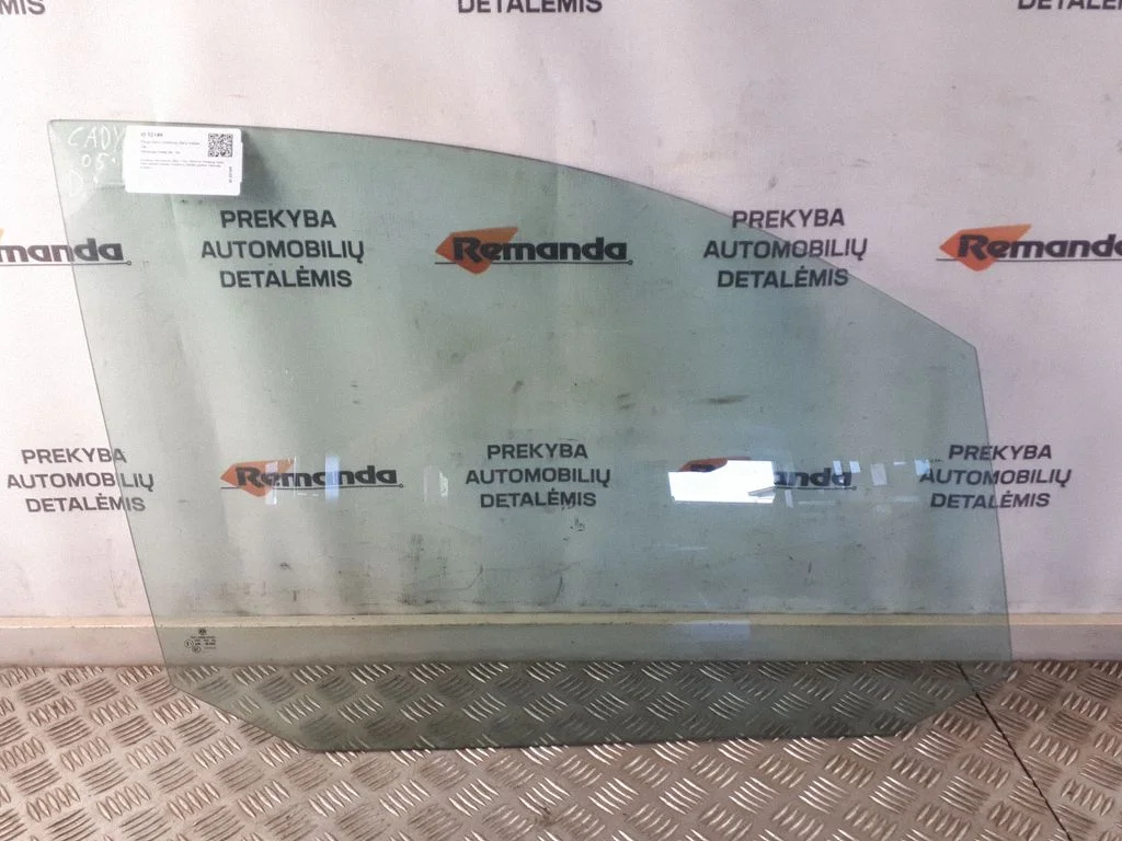 Front door window glass four-door – front right