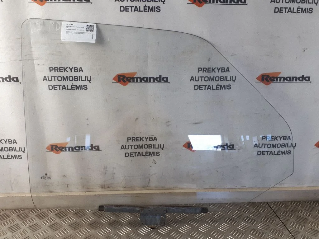 Front door window glass four-door – front right
