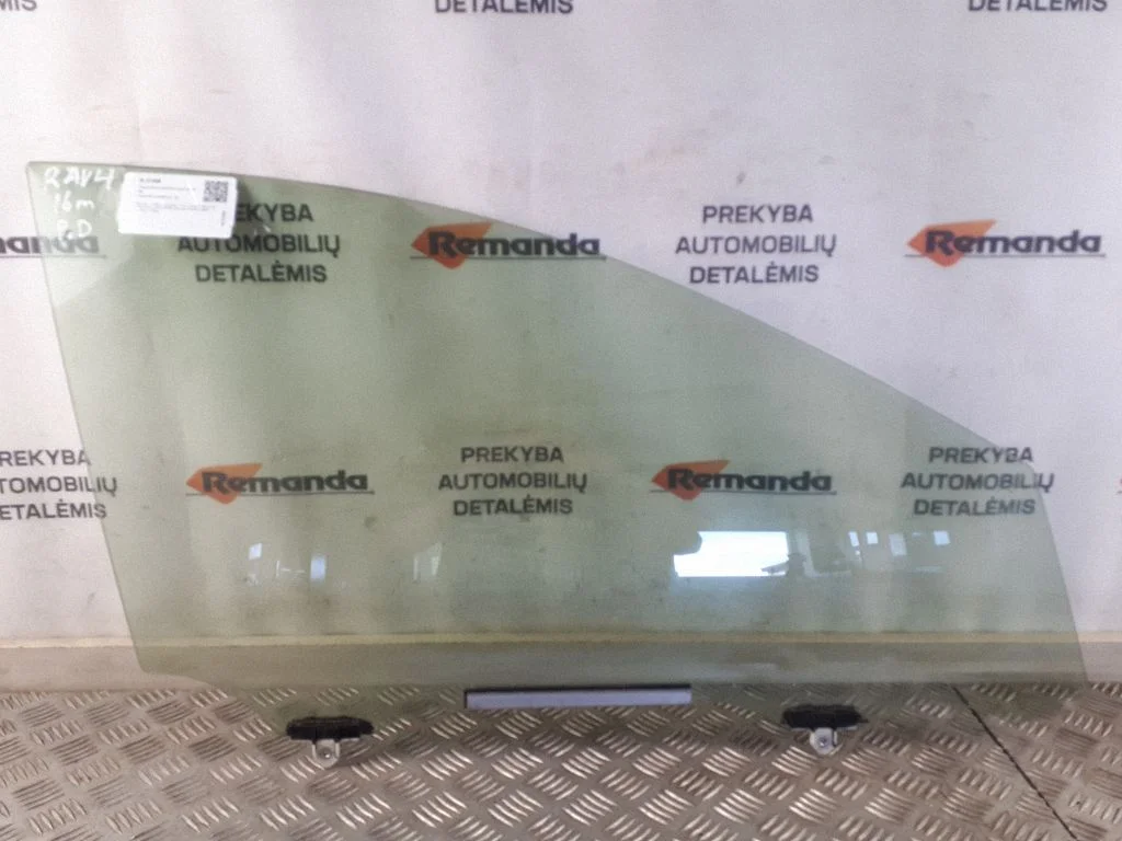 Front door window glass four-door – front right