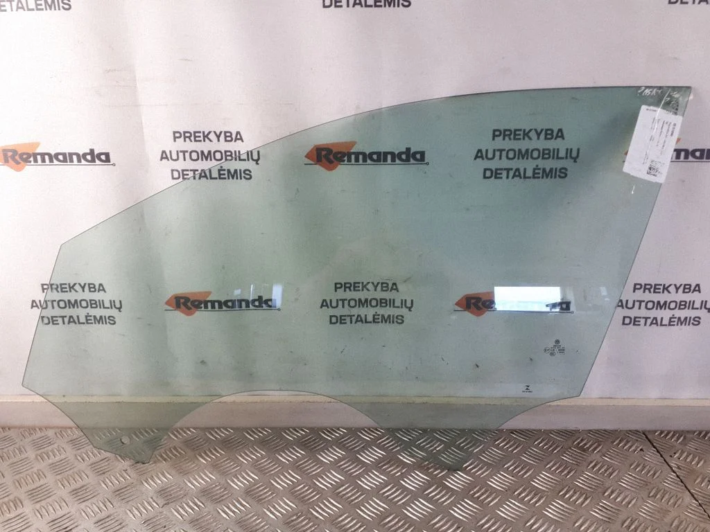 Front door window glass four-door – front left
