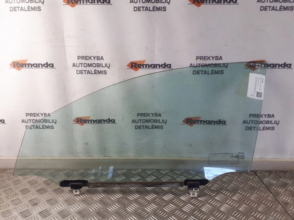 Front door window glass four-door – front left