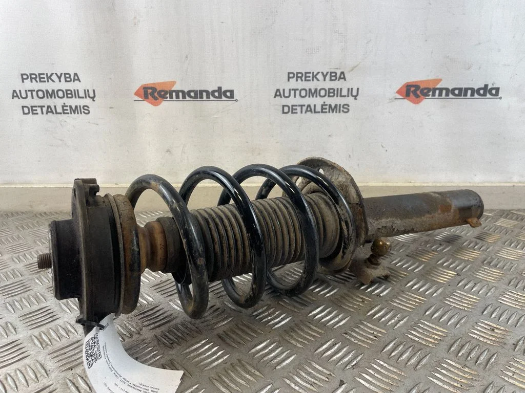 Front shock absorber with coil spring – front left