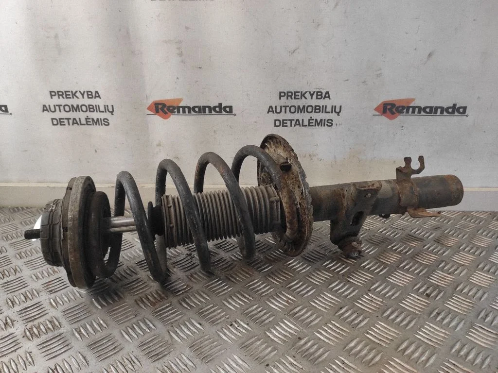 Front shock absorber with coil spring – front left