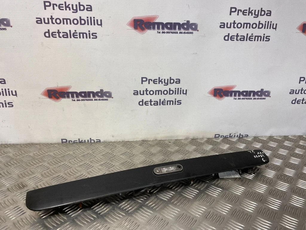 Galinio dangčio numerio apšvietimo juosta