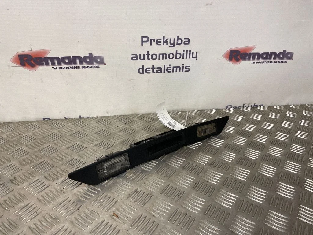 Galinio dangčio numerio apšvietimo juosta