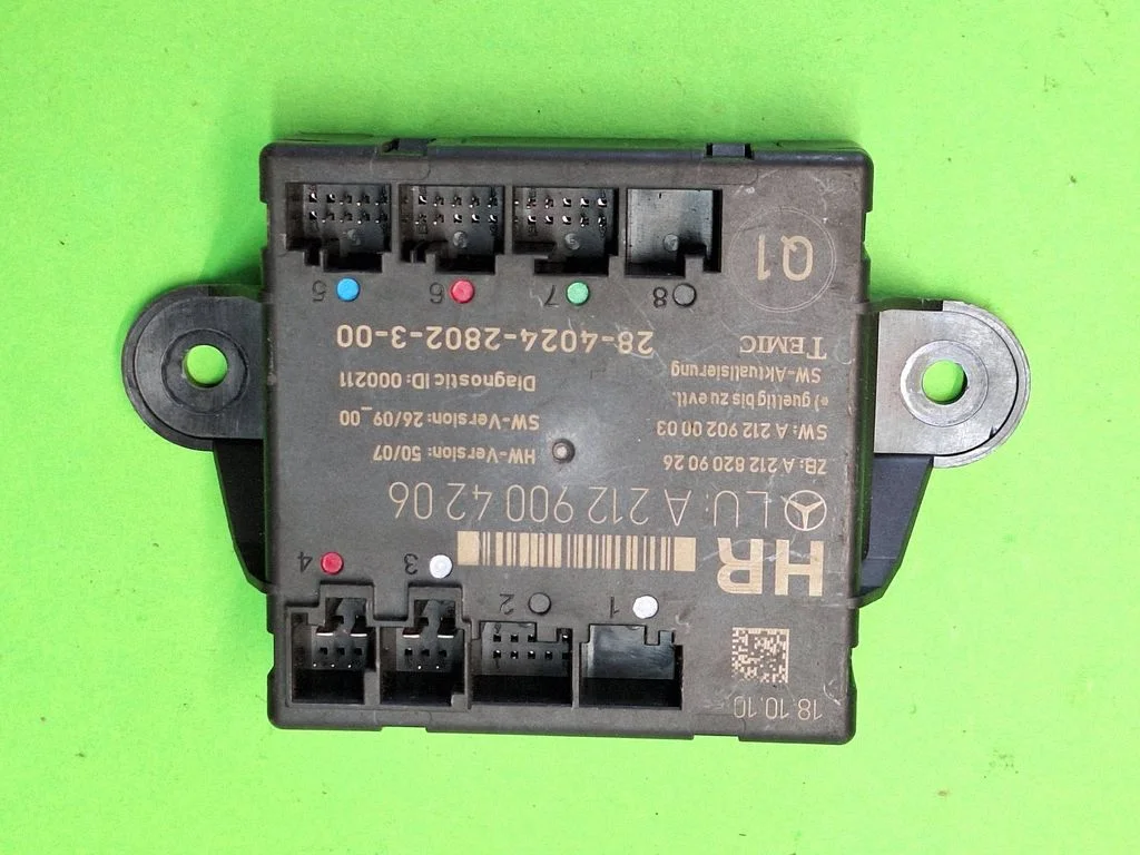 Durų elektronikos valdymo blokas