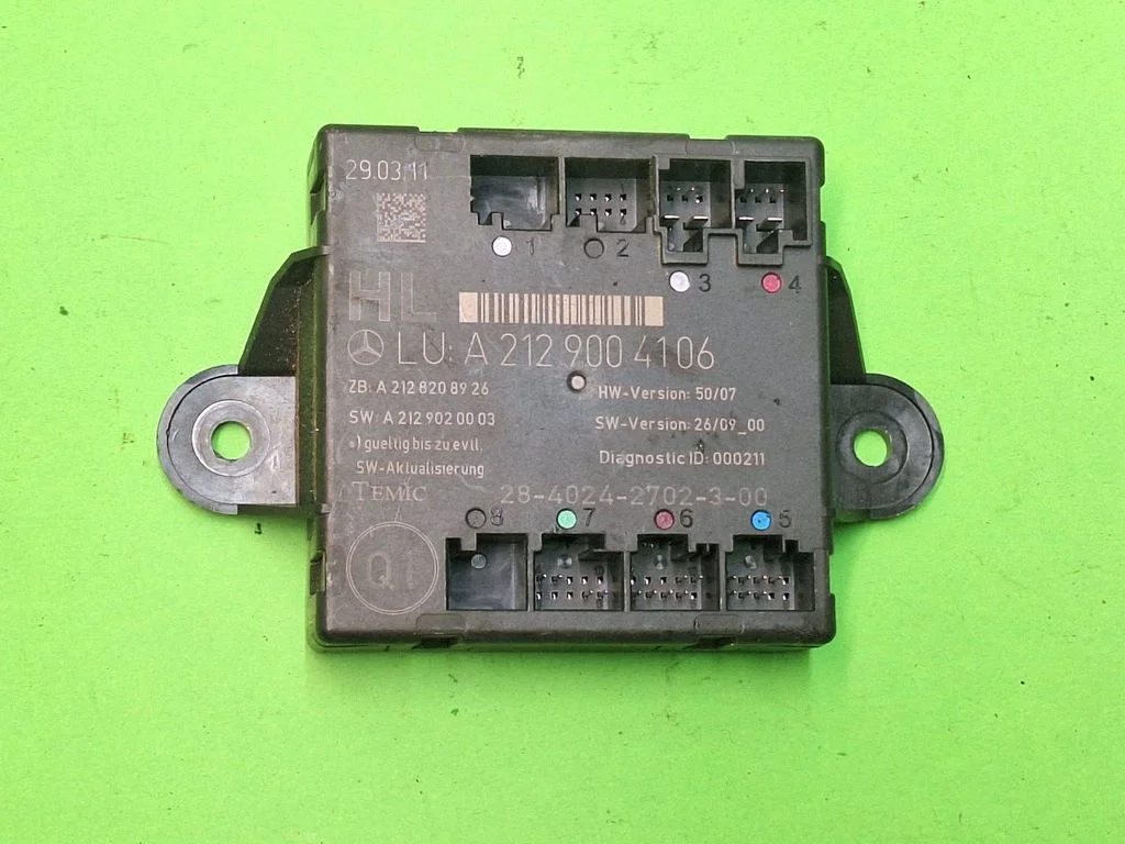 Durų elektronikos valdymo blokas