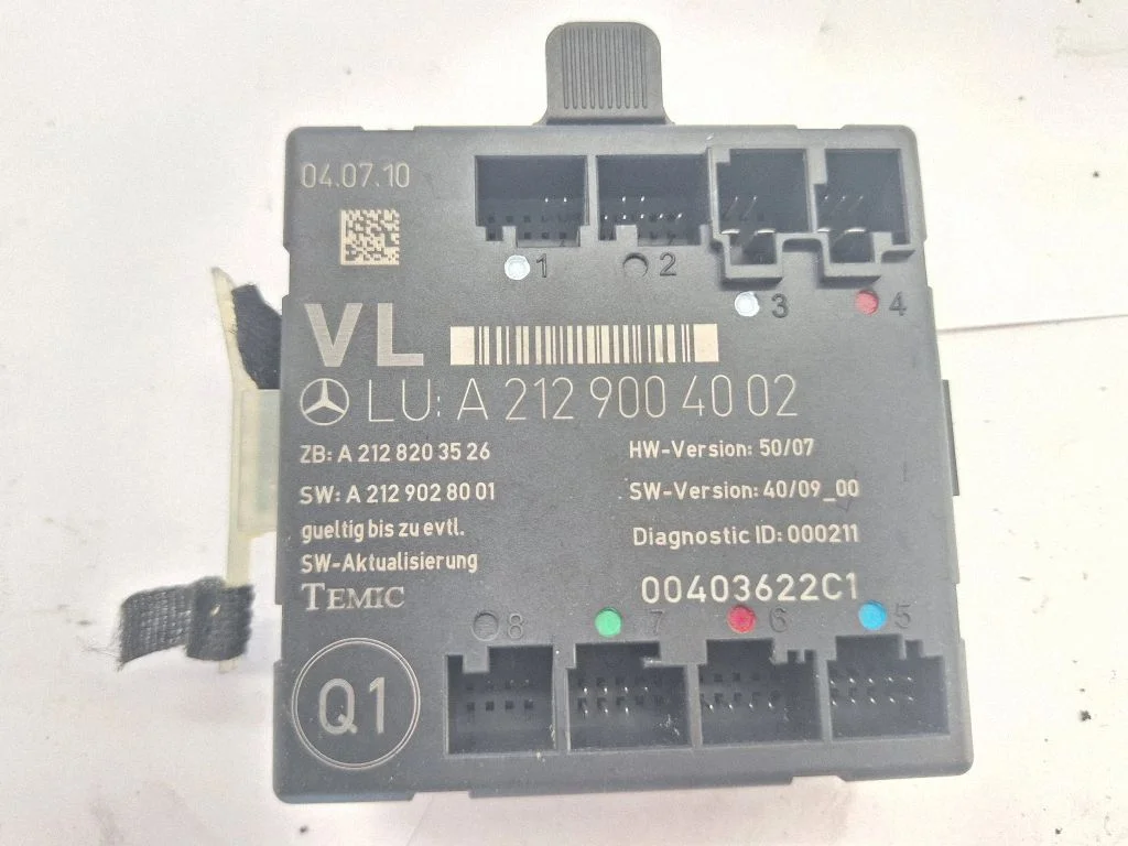 Durų elektronikos valdymo blokas