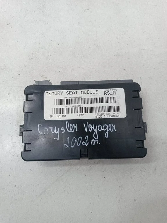Sėdynės valdymo blokas