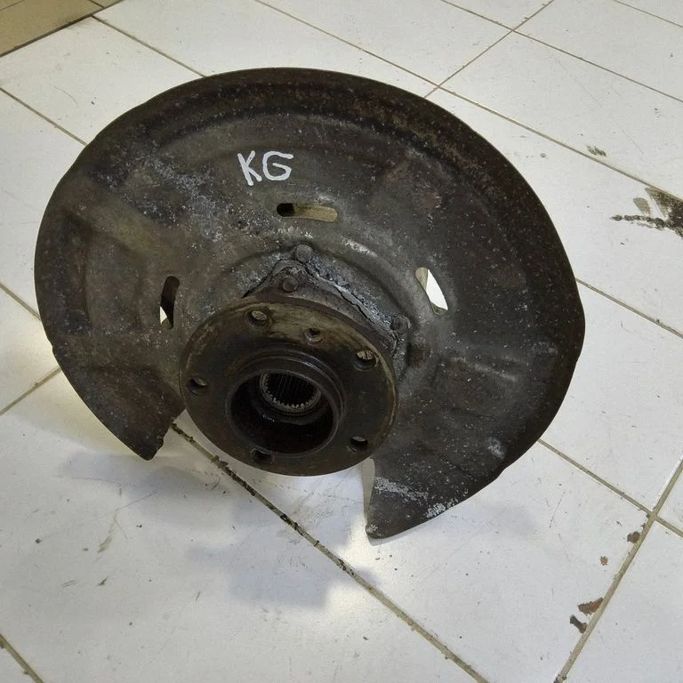 Rear wheel hub spindle/knuckle – rear left