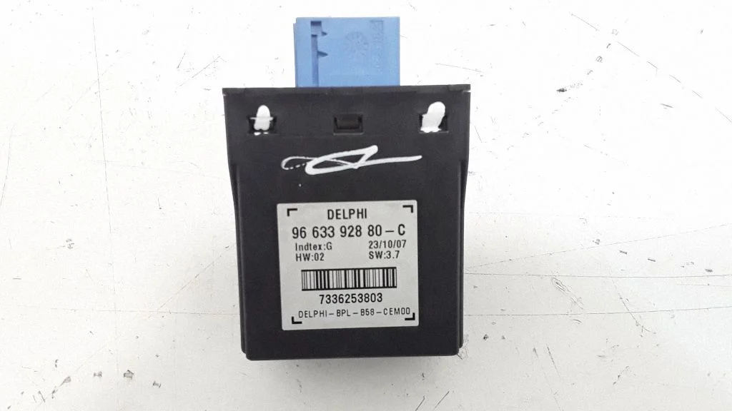 Alarm control unit/module – Citroen C4 I (2004-2010)