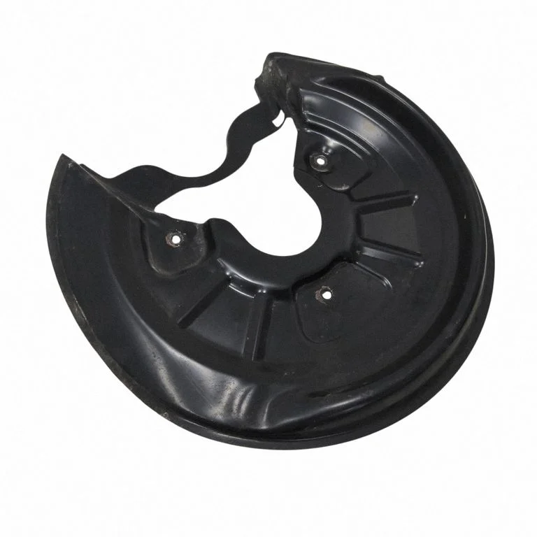 Rear brake disc plate dust cover – rear left