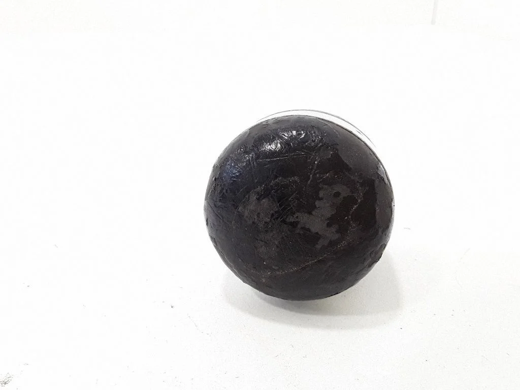 Gear lever shifter trim leather/knob