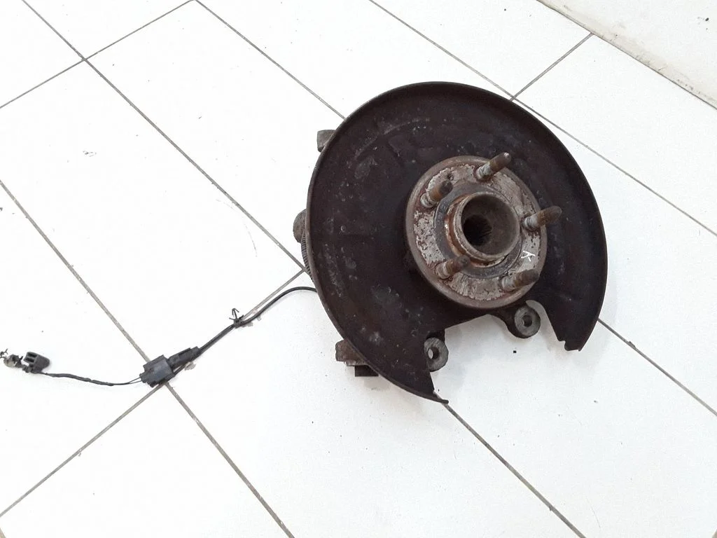 Rear wheel hub spindle/knuckle – left