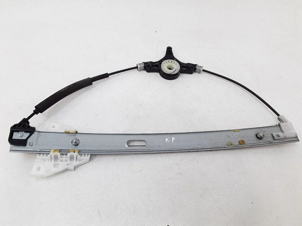Front window lifting mechanism without motor – left