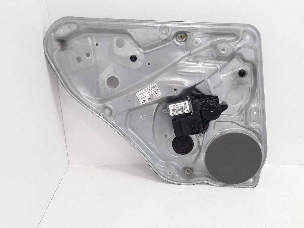 Rear door window regulator with motor – rear left