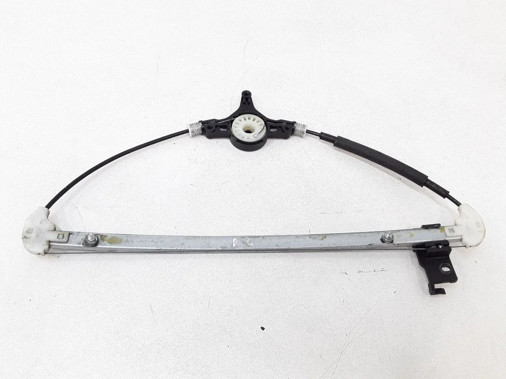 Rear window lifting mechanism without motor – right