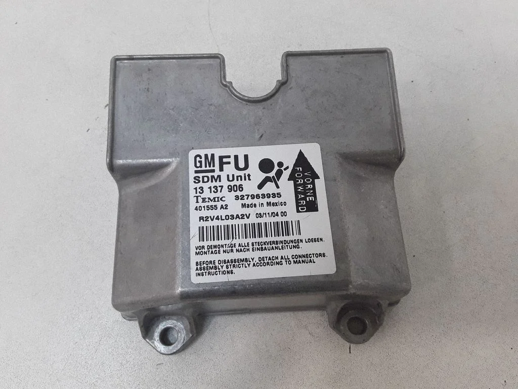 Airbag control unit/module 13137906