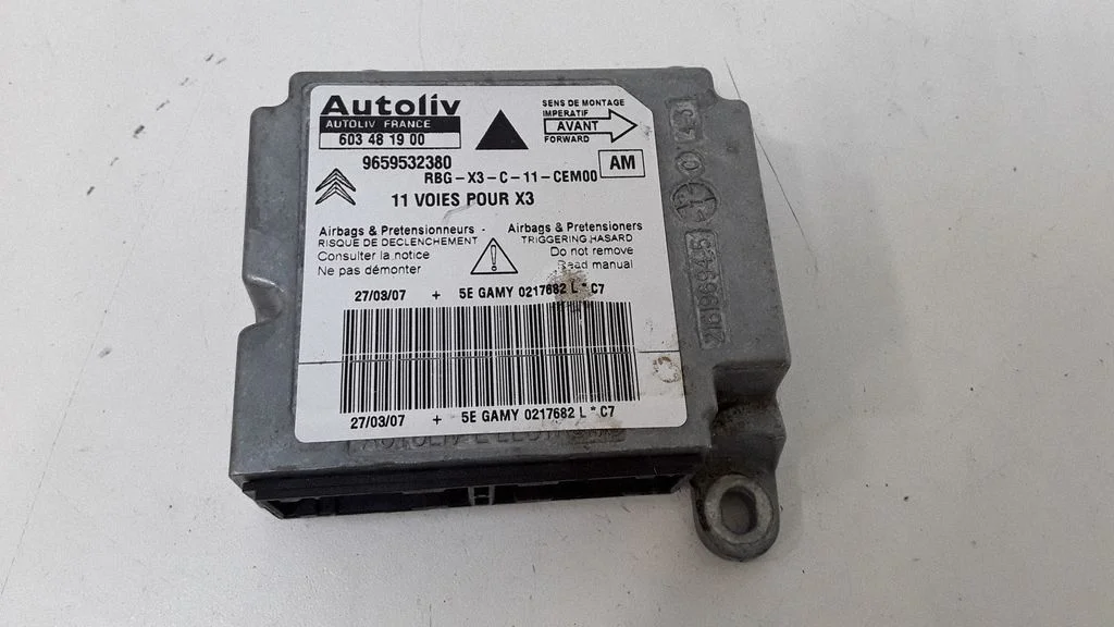 Drošības spilvenu vadības bloks – Citroen C5 (2005-2008)
