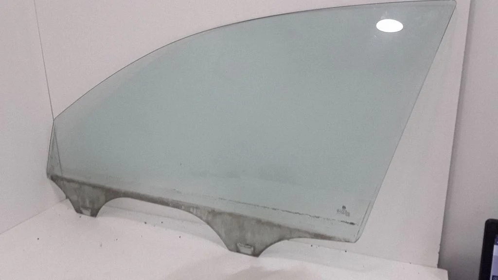 Front door window glass four-door – right
