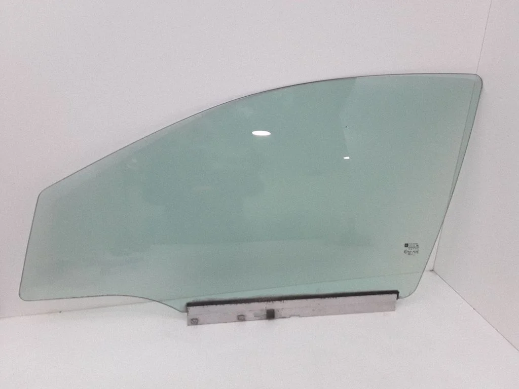 Front door window glass four-door – left