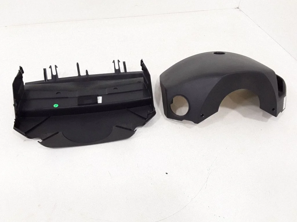 Steering wheel column trim