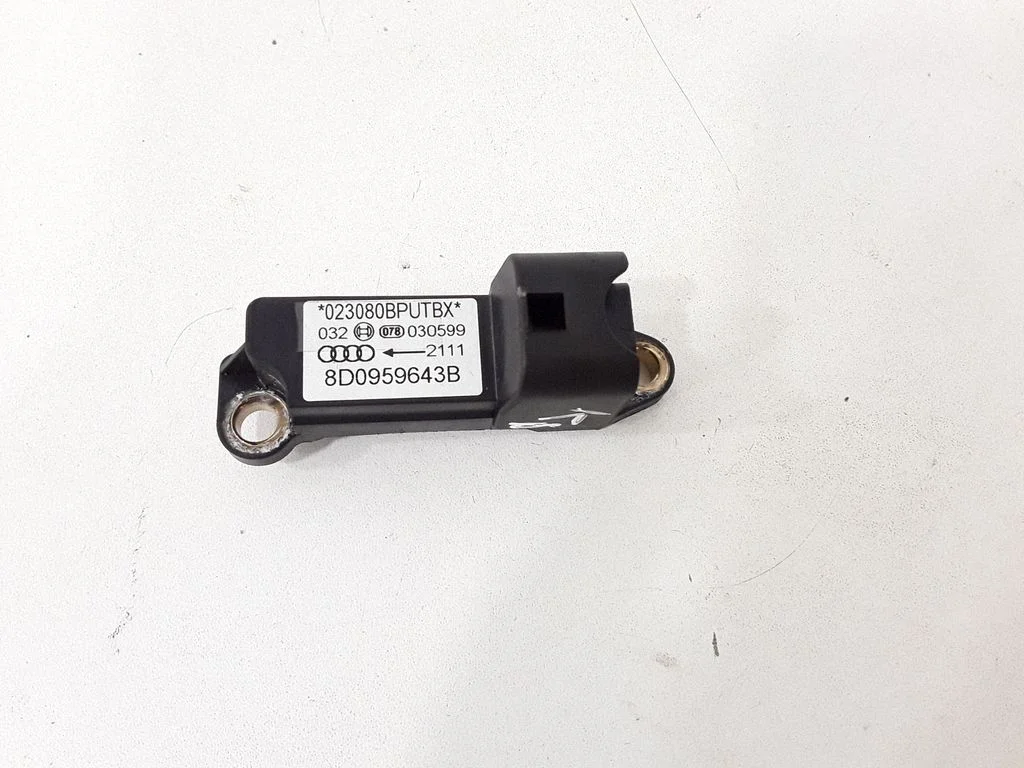 Airbag deployment crash/impact sensor – left