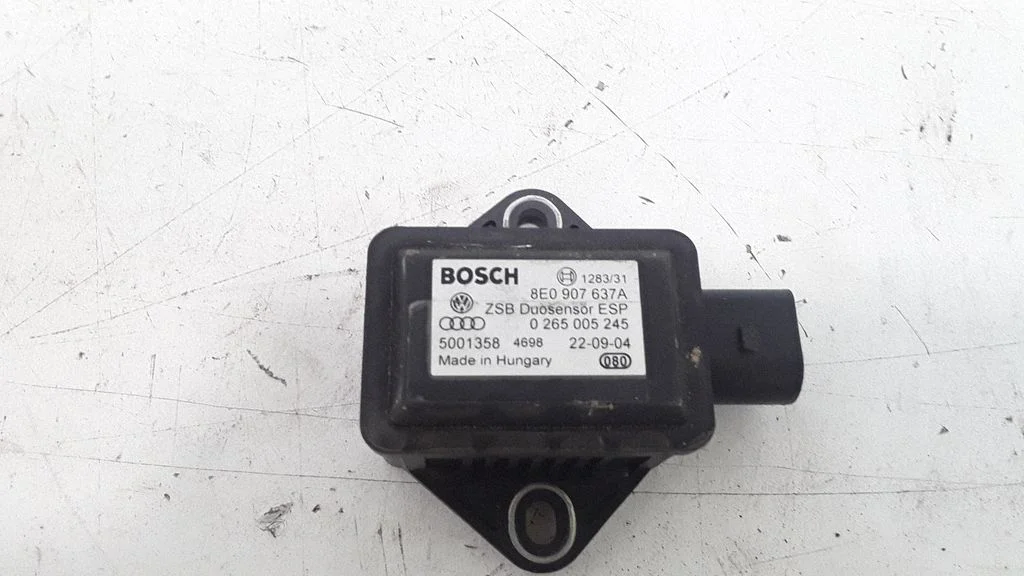 ESP acceleration yaw rate sensor