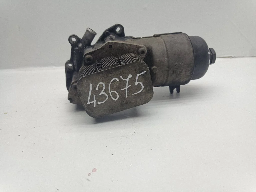 Oil filter mounting bracket