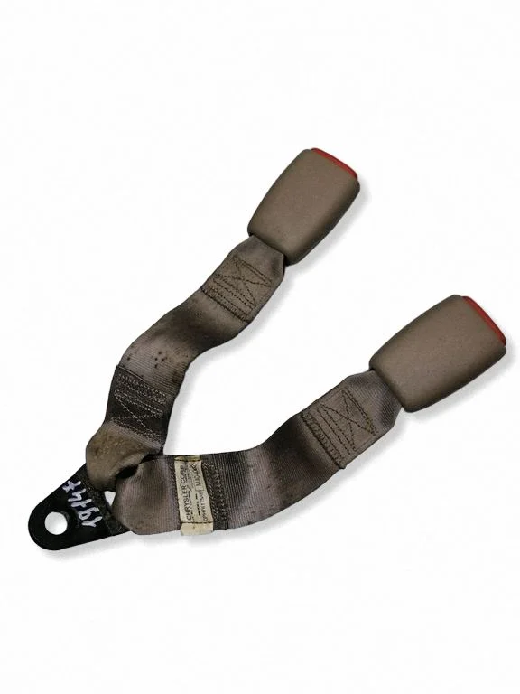 Middle seatbelt buckle (rear)