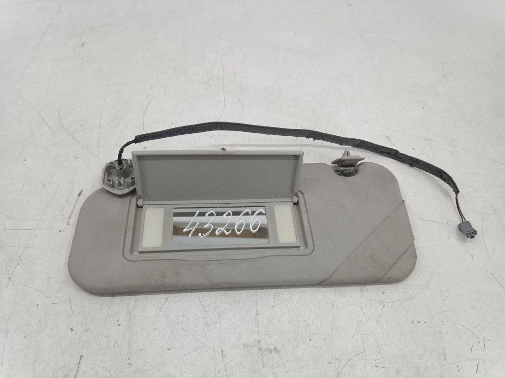Sun visor – left