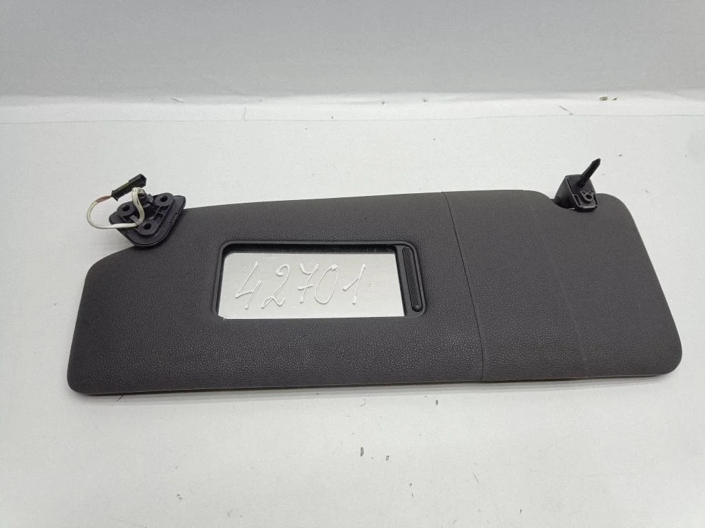 Sun visor – left