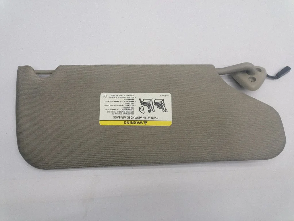 Sun visor – left