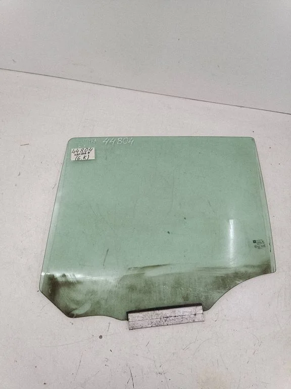 Rear door window glass – left