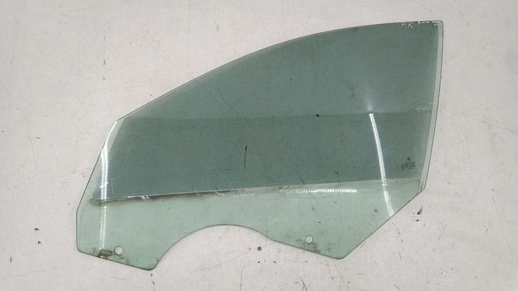 Front door window glass four-door – left