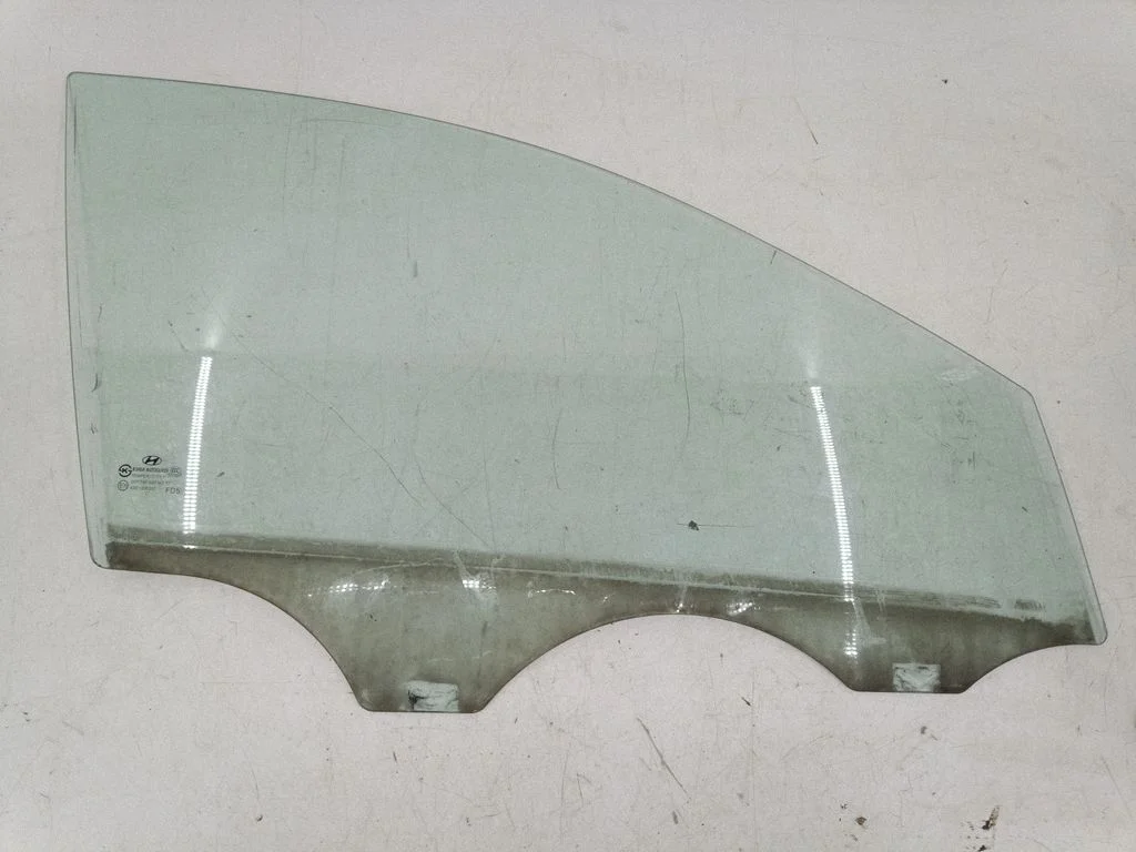 Front door window glass four-door – right