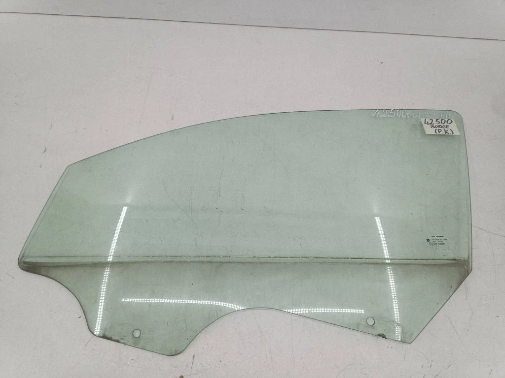Front door window glass four-door – left