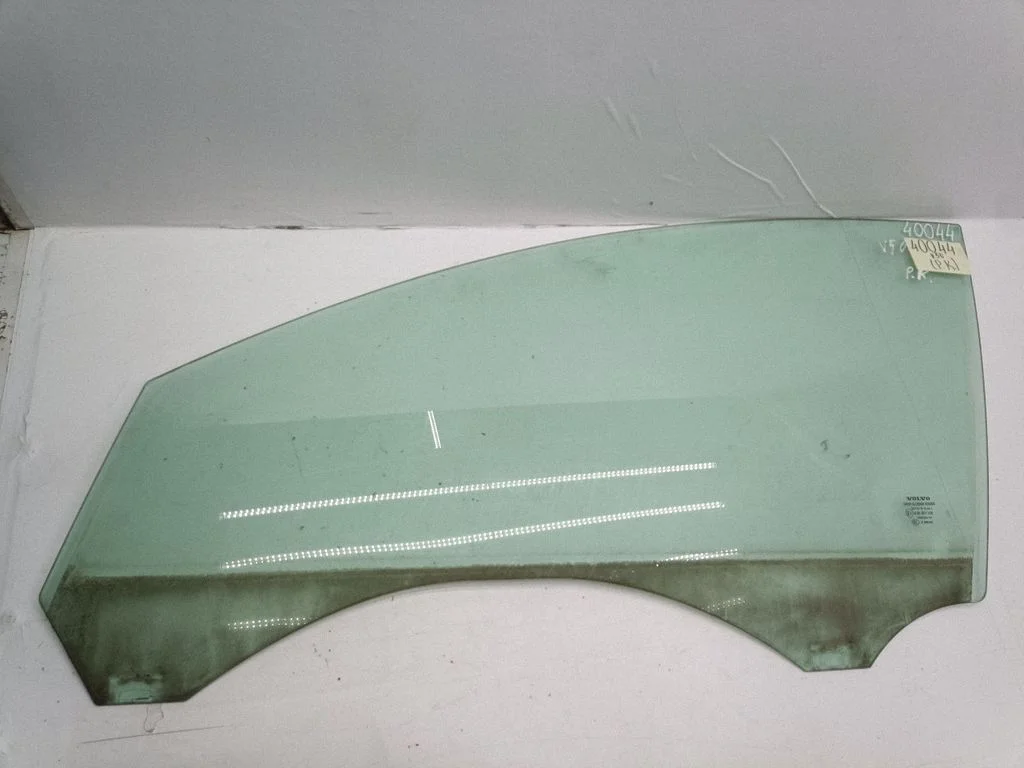 Front door window glass four-door – left