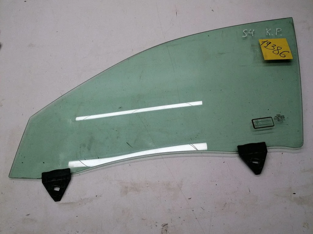 Front door window glass four-door – front left