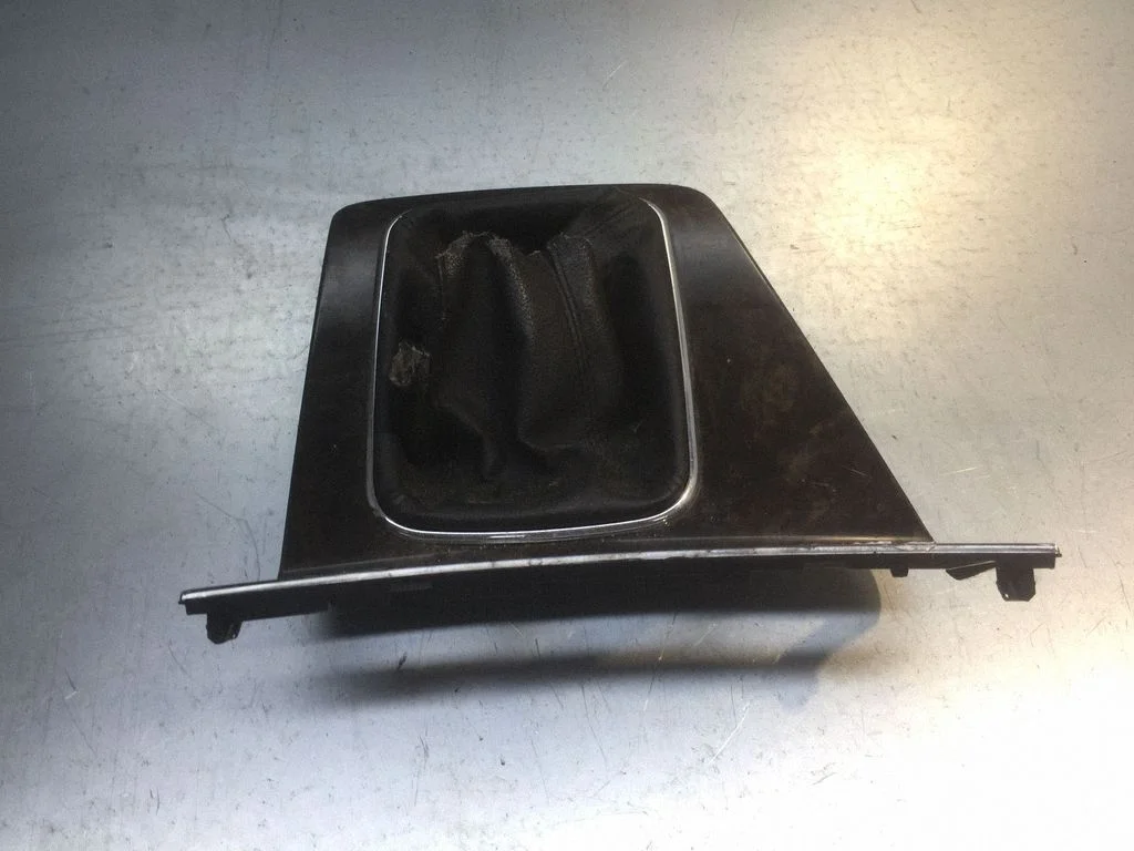 Gear lever shifter trim leather/knob 4S71A045H76