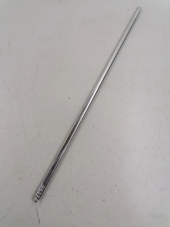 Front door glass trim molding – left