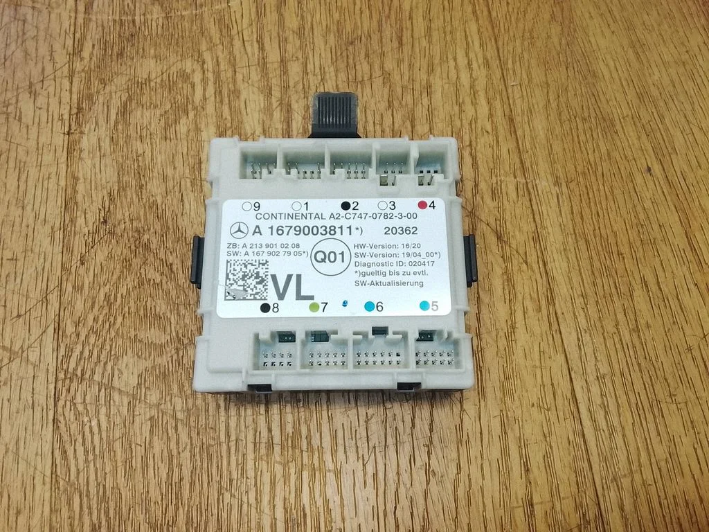 Durų elektronikos valdymo blokas