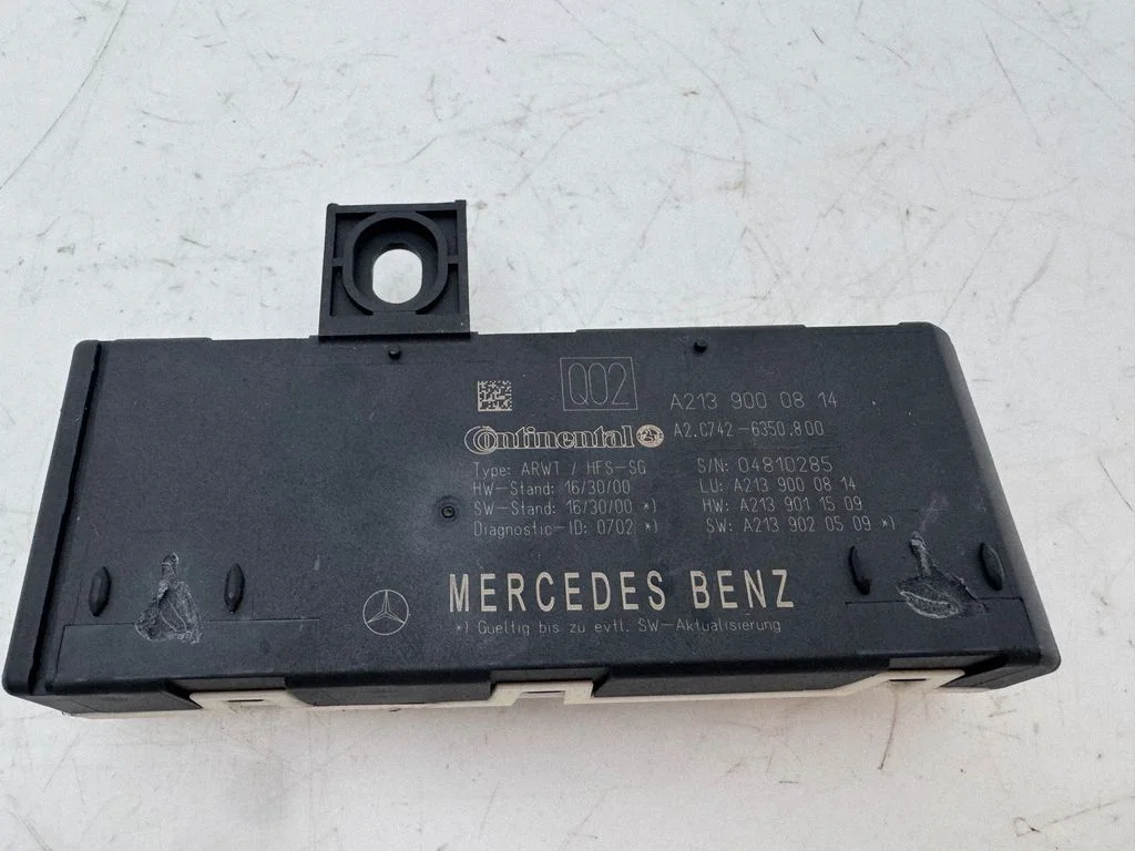 Tailgate/trunk control unit/module A2139000814