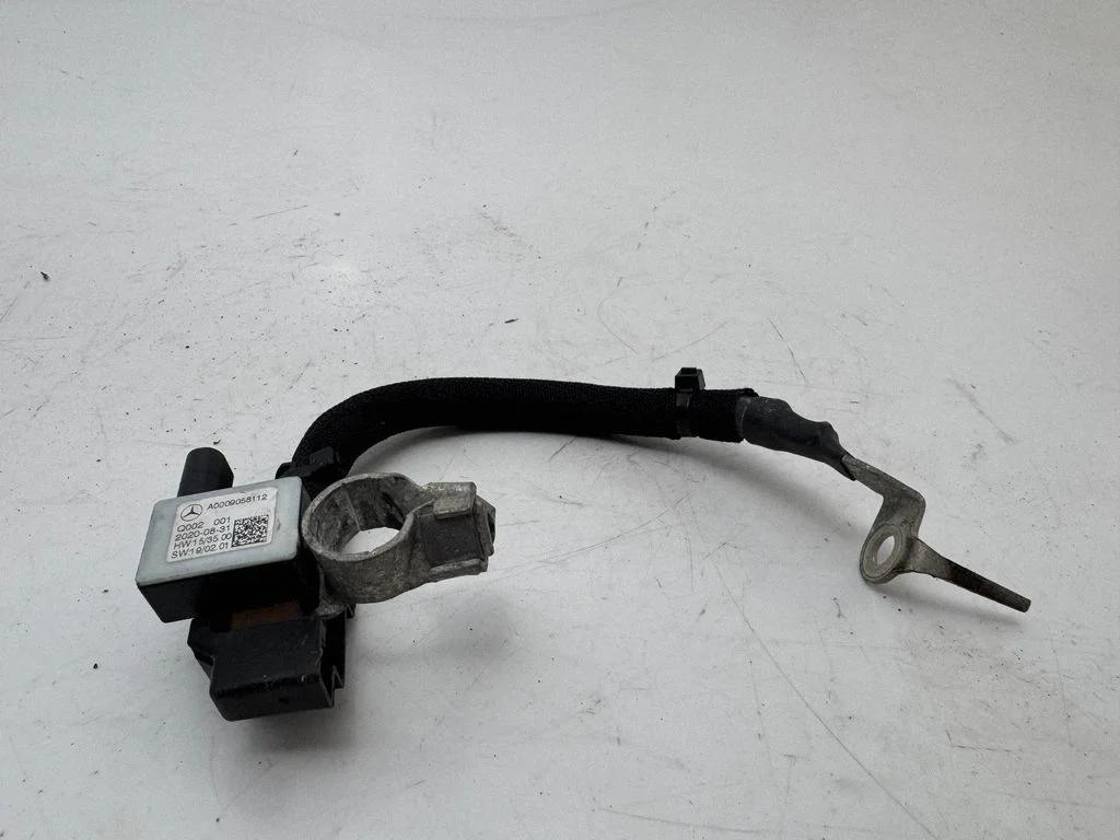Negative earth cable (battery) A0009058112