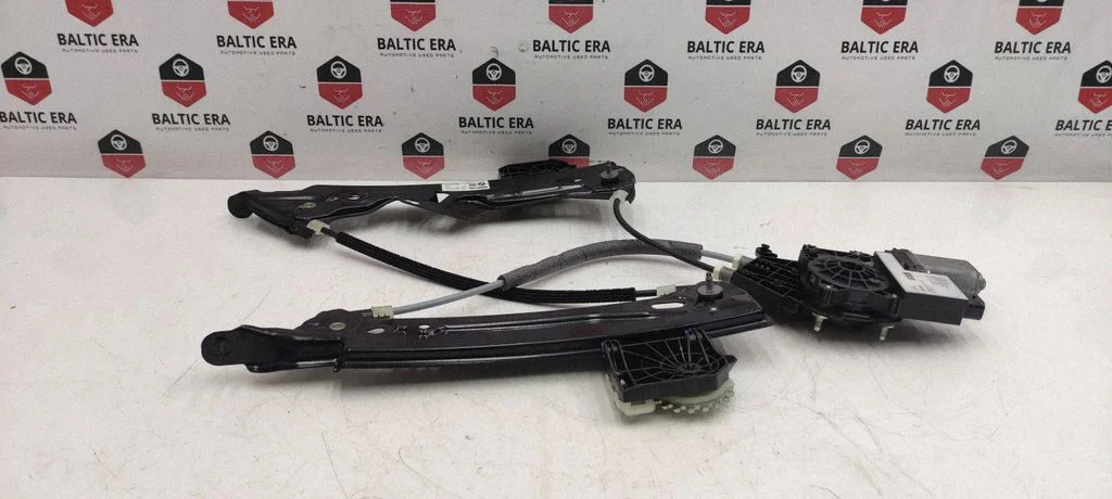Front door window regulator with motor 9854232