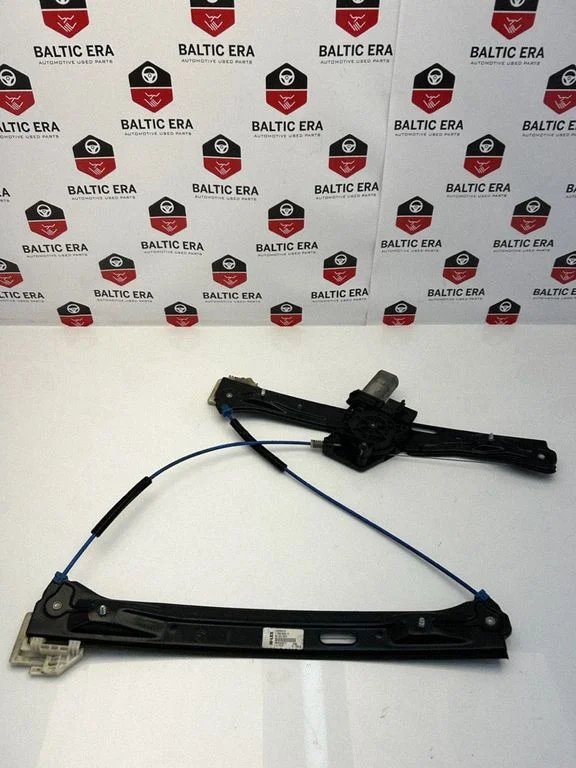Front door window regulator with motor 7259823