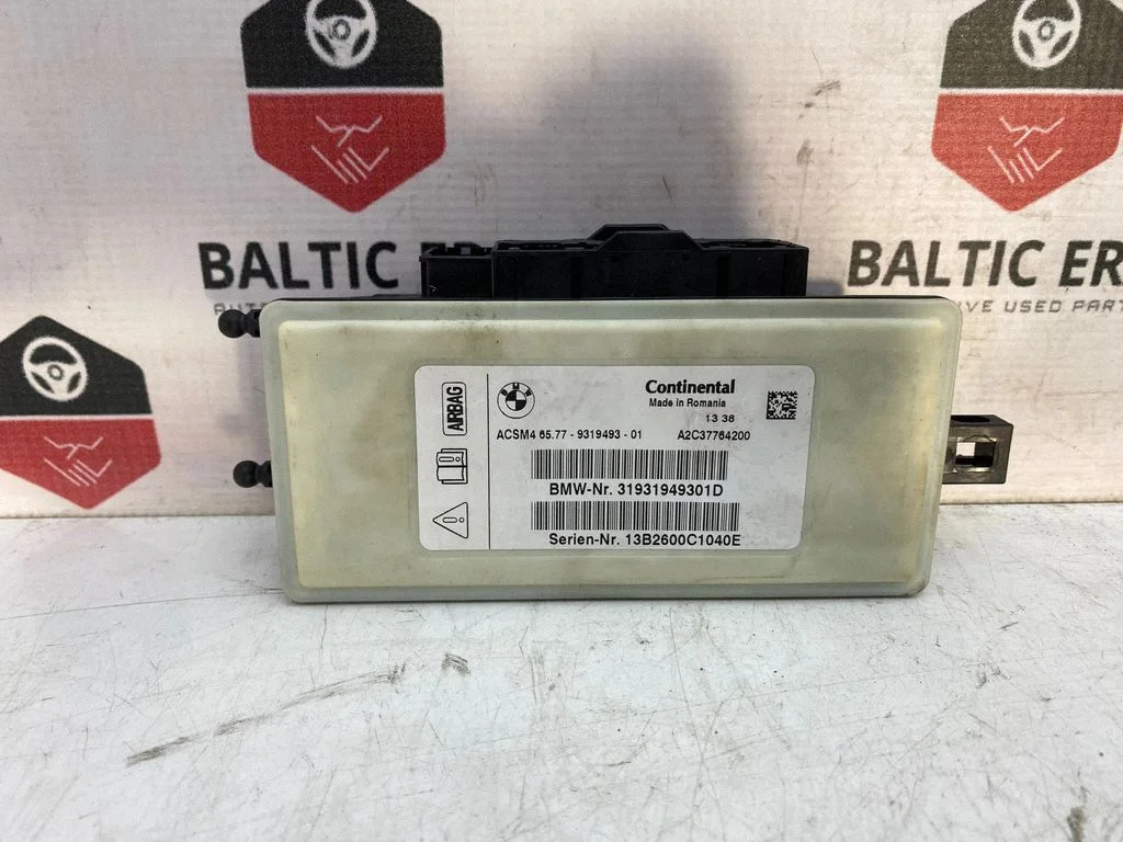 Oro pagalvių valdymo blokas