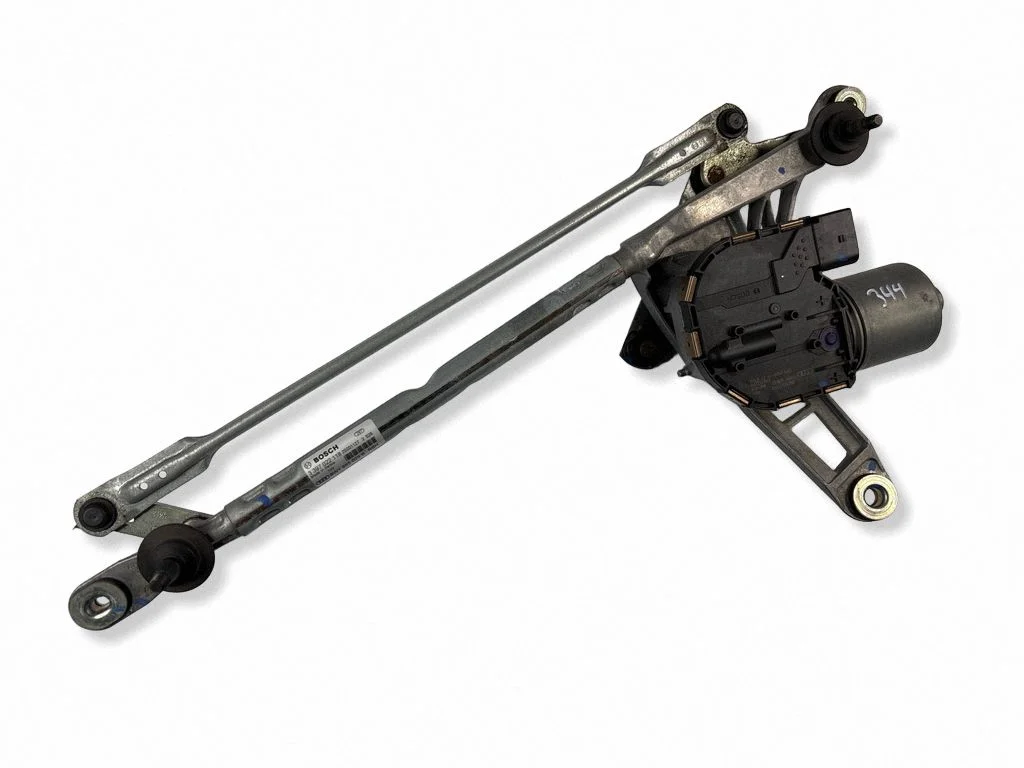 Front wiper linkage and motor 8W1955023B
